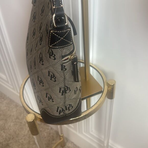 Dooney & Bourke Jacquard Logo Shoulder Bag - Picture 8 of 15